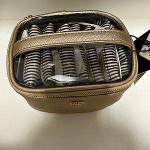 Gold Travel Jewelry Case